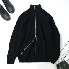 CLESSTE OVERSIZED HIGH NECK DRIVERS KNIT - メルカリ