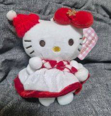 激レア 平成レトロ】ハローキティ クリスマス ぬいぐるみ マスコット
