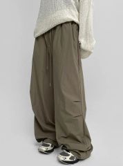 新品 nontokyo ノントーキョー フリルパンツ カーキ - メルカリ