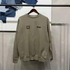 (95) Jeep カジュアル アウトドア ルーズフィット スウェット長袖Tシャツのサムネイル