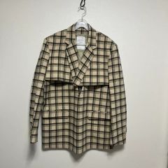 美品】ミスタージェントルマン/紺ブレザー&スラックス/セットアップ/金