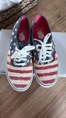 米国限定VANS PREMIUM AUTHENTIC 27cm 星条旗スター新品 - メルカリ