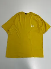 正規品 ステューシー ベーシック ステューシー Tシャツ マスタード