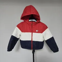 Tommy Hilfiger トミーヒルフィガー 5歳 キッズ キルティング ダウン アウター C-ジャンパー-256