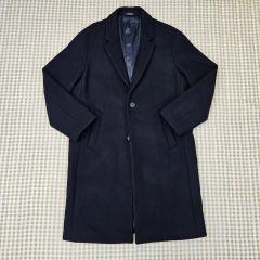 美品 シップス チェスターコート ロング カシミヤ混 super140 0757
