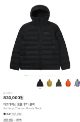 ARC'TERYX アークテリクス トーリウム WHO フーディ ブラック sのサムネイル