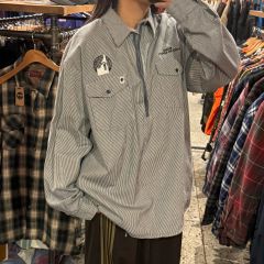 古着 オーバーサイズ アノラックパーカー ナイロンプルオーバー 