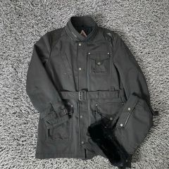 定価12万程 美品 PEAUTEREY グースダウン ダウンコート ベルト 黒