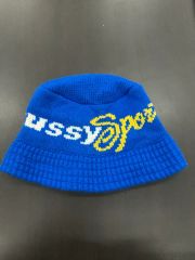 Stussy ロゴ入り ビーニー 青 - メルカリ