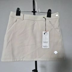 新品 DELSOL デルソルゴルフ 夏生地 キュロットスカート LL ベージュ