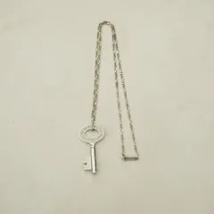 美品 GLAD HAND & CO グラッド ハンド Key Pendant Top & Necklace Chain 鍵型 ペンダント シルバー チェーン ネックレス USA製 銀2460Q♪のサムネイル