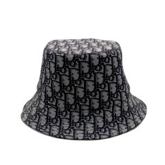 Christian Dior バケットハット 黒白パターン - メルカリ