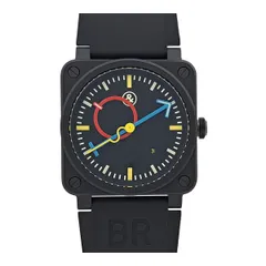 ベル＆ロス アラン・シルベスタイン BR0392-AS-CE/SRB 自動巻き セラミック メンズ Bell＆Ross【中古】 【時計】のサムネイル