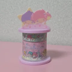 サンリオ キキ＆ララ リトルツインスターズ マスキングテープ ホルダー セット