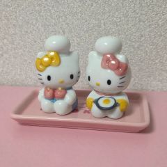 サンリオ　キャラクター　ハローキティ　&　ダニエル　ウェディング　リング　トレイ サンリオ キャラクター ハローキティ & ダニエル ウェディング リング