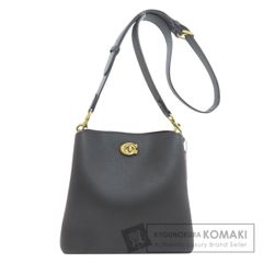 美品 COACH コーチ ウィロウバケット 2WAY ブラック レザー - メルカリ