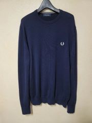 フレッドペリー イタリア製＜カシミヤ混 丸首ニット＞M0742s - メルカリ
