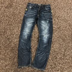 JIMSINN ジムズイン ジップポケット レザー パンツ Y2K パンクロック