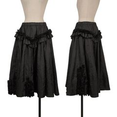 ⑤COMME des GARCONSフリルチュールドール付き、総レーススカート COMME des GARCONSフリルチュールドール付き、総レーススカート - メルカリ
