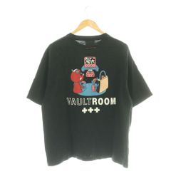 vaultroom Tシャツ パリピ孔明 ステッカー付 黒 ボルトルーム - メルカリ