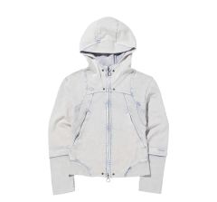MISCHIEF layered waffle hoodie set - メルカリ