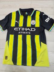 Manchester City 24-25 アウェイユニ 10グリーリッシュ - メルカリ