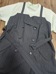 16AW ジュンヤワタナベ コムデギャルソン 装飾 変形 アシメ ワンピース