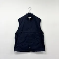 24ss 2024 STILL BY HAND スティル バイ ハンド Stand Collar Vest スタンドカラー ベスト ネイビー 系 サイズ 48 805-0030のサムネイル