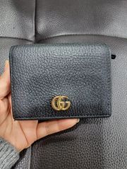 超稀少 GUCCI リアルクロコダイル がま口 GGロゴ 二つ折り財布 レザー 