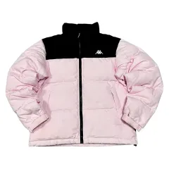 (即配) Kappa ライトピンク Baby Bear ベイビーベア グースダウン Nuptse ヌプシ ダウンのサムネイル