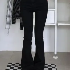 ブラックブーツカット ズボン