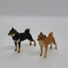 海洋堂 チョコエッグ 柴犬 フィギュア 2種セット 生物フィギュア