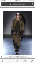 Zadig & Voltaire 쟈딕볼테르 パッチワーク コットン キルティング パーカのサムネイル