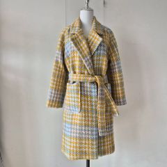 Calee ストライプ オーバーオール Sサイズ ベージュ ベルトループ