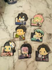 ハイキュー!! ジェイワールド アクリルキーホルダー アクリルバッジ6点