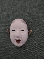 昭和レトロ 小面 能面 静岳 作 - メルカリ
