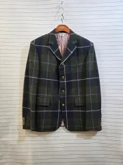 トム・ブラウン (正規品) CHECK ウール ブレーザー ジャケットのサムネイル
