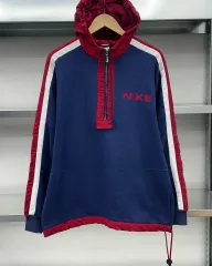 90'S NIKE ハーフジップ フーディー -M1243