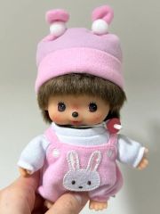 Monchhichi Latte ぬいぐるみ キーホルダー - メルカリ