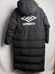 90 ) umbro アンブロ ビックロゴ ロング丈 ダウンジャケット ユニセックスのサムネイル