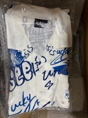 未使用】Ado 5th Anniversary オープンカラーシャツ Mサイズ - メルカリ