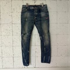 値下げ対応可能‼️】 DSQUARED2 ダメージデニム サイズ44 バイカー