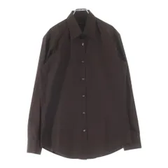 BOSS (ボス) 長袖コットンシャツ ブラウン Mのサムネイル