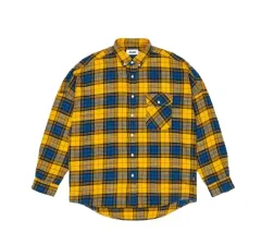 PALACE フランネル ドロップ ショルダー シャツ イェロー - 22FWのサムネイル