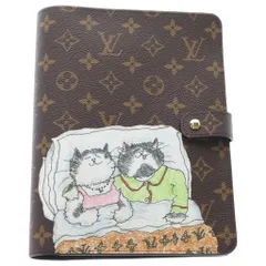 LOUIS VUITTON (ルイヴィトン) モノグラム アジェンダ・ビューローMM グレースコディントンコラボ 手帳カバー ブラウン PVC GI1395のサムネイル
