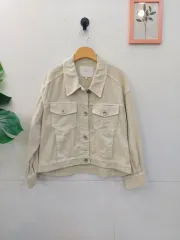 オゾック アイボリー デニム ジャケット 66
