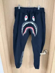 (M)アベイシングエイプ シャーク スペース スウェットパンツ 出品