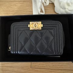 最終価格】CHANEL 長財布、箱、保存袋、ギャランティーカード - メルカリ