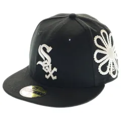 NEW ERA (ニューエラ) ×DIGITAL GROUPI3 CHICAGO WHITE SOX PEARLZ EMBROIDERY HAT デジタルグルーピスリー パールズ エンブロイダリー ベースボールキャップ 帽子 ブラック