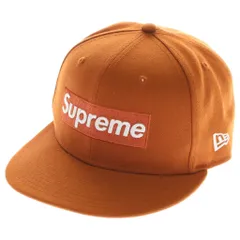 SUPREME (シュプリーム) 24SS ×NEW ERA MLB Teams Box Logo ニューエラ デトロイトタイガース ボックスロゴ キャップ 帽子 オレンジ